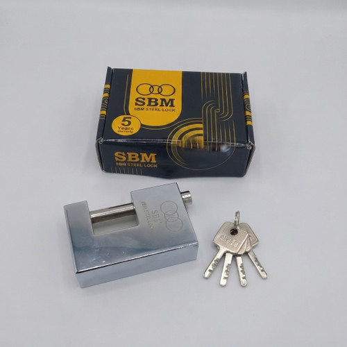قفل کتابی فولادی SBM سایز 90