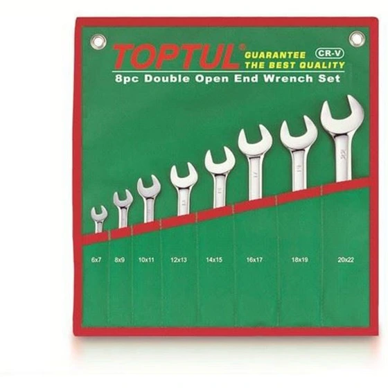 چار  سری دو سر تخت 8 عددی تاپ تول TOPTUL مدل GAAA0812